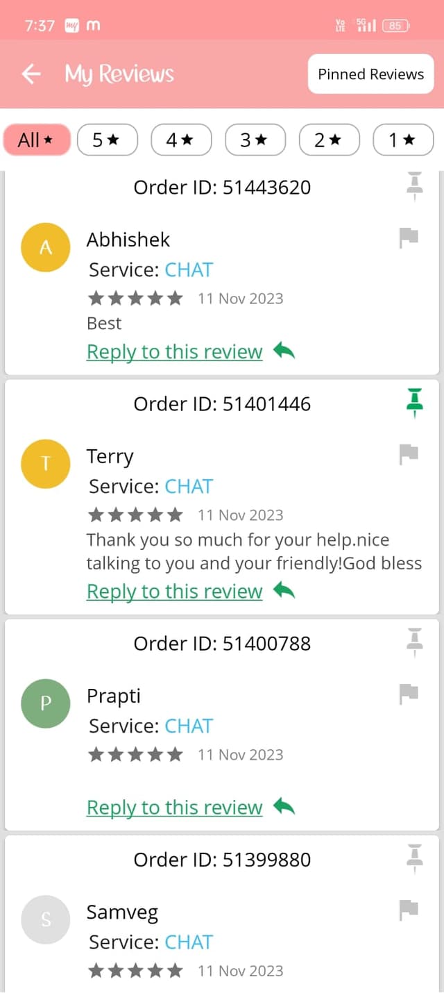 Client review screenshot 2